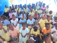 Children from Chapelle school