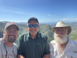 B.J., Allen, and Bill in Janou