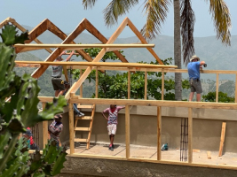 Rafters going up!