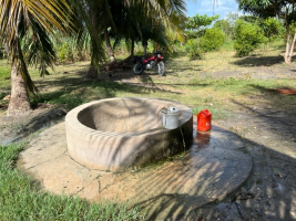A well we put in years ago on IAV still blessing people with water in the area