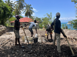 Starting the cistern at Raket