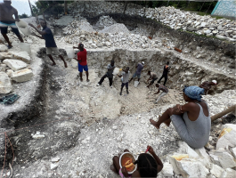 Great progress on the cistern for Raket!