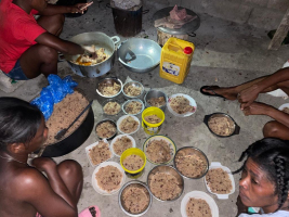 A meal for many in Janou