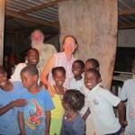 Bill and I with some of Yvrose’ children