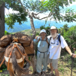 Bill with Dr. Suarez in the mountains