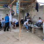 Dr’s office on the left.  Pharmacy on the right