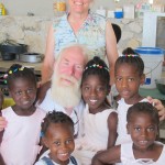 Bill and Janet with Yvrose’s precious girls
