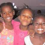 Bebi, Rosekinsia, and Sonita, 3 of Yvrose’s girls