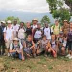 Most of the mountain mission team at Pensek, a beautiful place