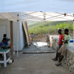 New kitchen wall on the right at Yvrose’s