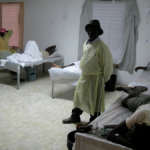 Cholera ward next door