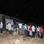 Watching the Jesus Film in the mountains