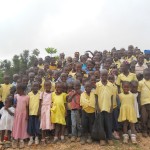 Children from the Chapelle school