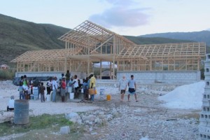 Base just before the tin went on.