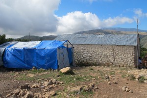 Chapelle church/school and "tent"