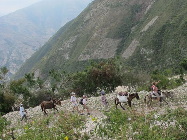 Headed into the mountains