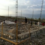 Foundation for the new smaller base in Fonds-Parisien