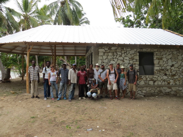 Base on Ile a Vache with many of the friends who worked on it