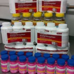 A small portion of the medicine collected by Anderson's.