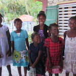 More pretty girls with their new dresses
