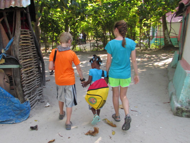 Sharing a "Bundle of Hope"