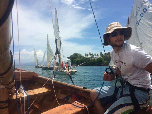 Sailing in the boat race