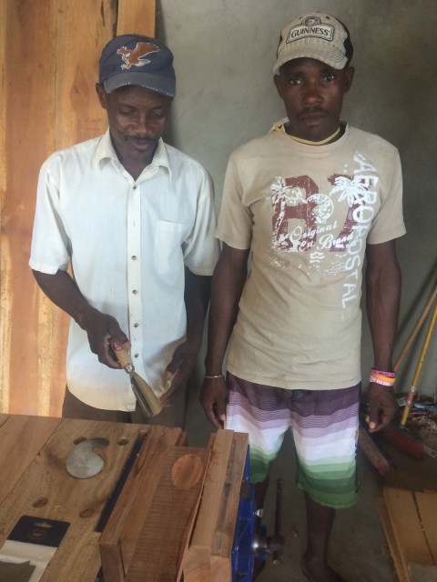 Starting the first spoon!