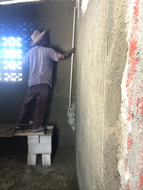 Smoothing the walls